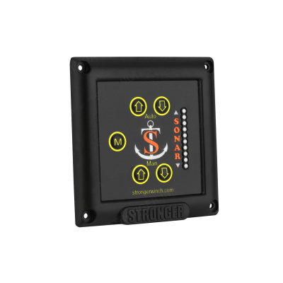 Stronger sonaro laikiklio valdymo skydelis